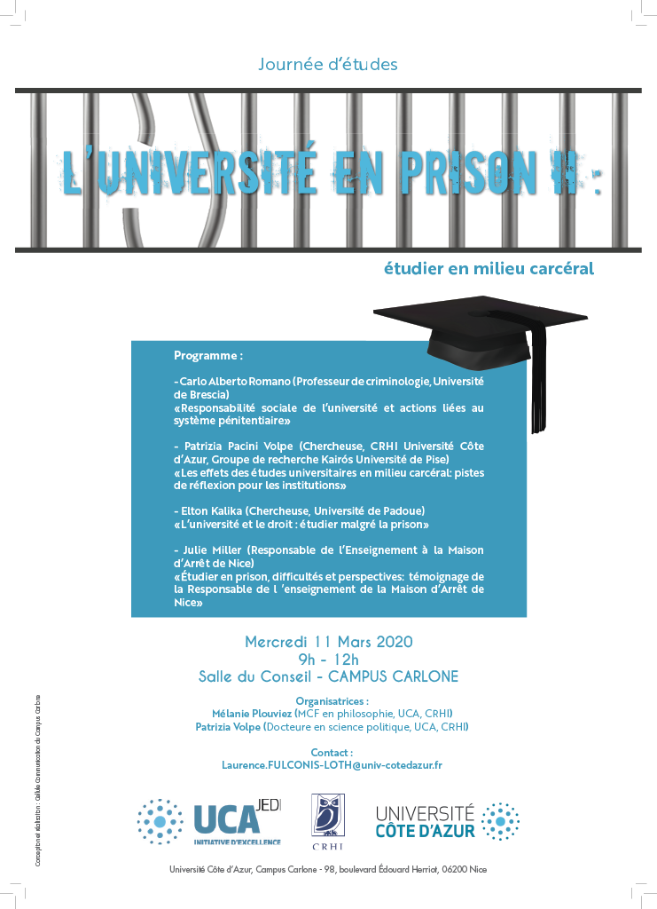 Affiche L'université en prison II