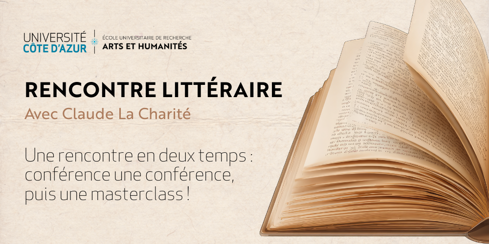 Rencontres avec Claude La Charité : conférence et masterclass