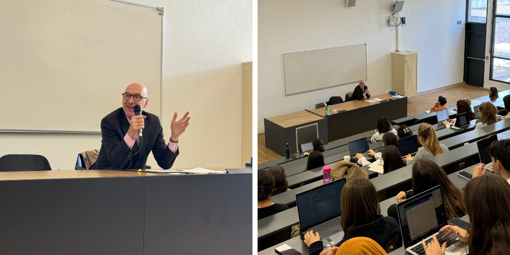 Retour sur la masterclass de Géraud Sajust de Bergues à l’EUR Arts et Humanités !