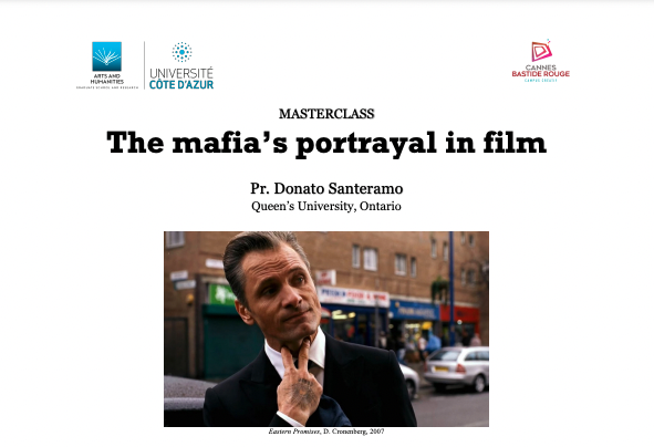 Masterclass - Cinéma Mafia