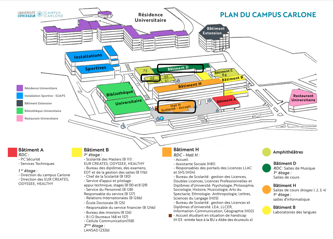 Plan du campus Carlone_JPO