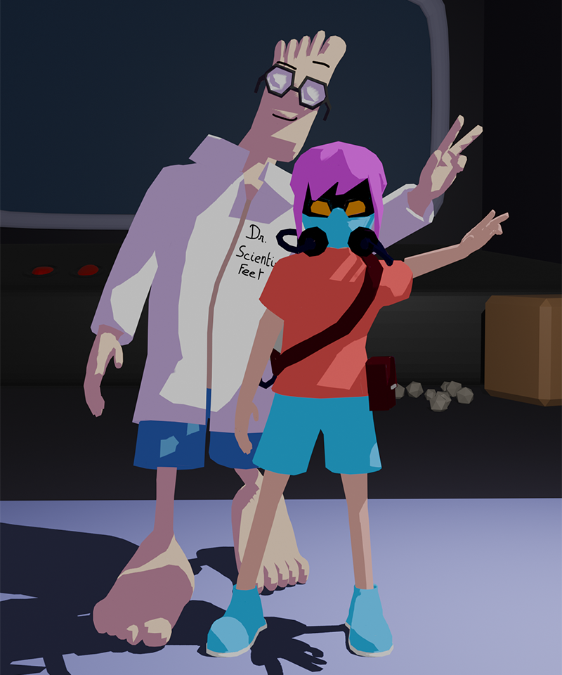 Gotta go feet 